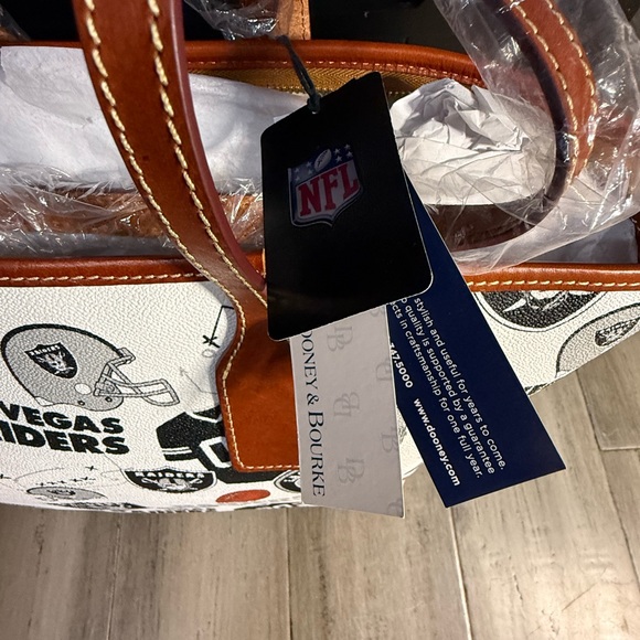Dooney & Bourke NFL Raiders Tote - Picture 9 of 10